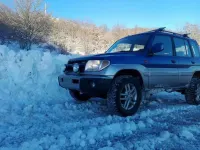 Usata Mitsubishi Pajero 129 CV (94 kW) 2001 Blu SUV