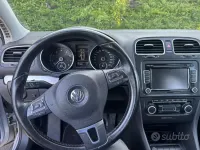 Usata VW Golf VI 122 CV (89 kW) 2010 Grigio Utilitaria