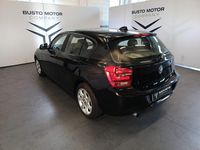 Usata BMW 114 Sport Line 102 CV (75 kW) 2014 Nero Utilitaria