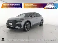 Usata Audi Q4 Sportback e-tron S-Line 77 kW (105 CV) 2024 Argento fioretto metallizzato SUV