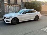 Usata Mercedes C220 Premium 170 CV (125 kW) 2014 Bianco Berlina