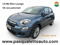 Usata Fiat 500X Lounge 95 CV (69 kW) 2018 Grigio SUV