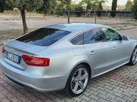 Usata Audi A5 S-Line 170 CV (125 kW) 2010 Argento Coupé