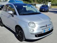 Usata Fiat 500 Sport 101 CV (74 kW) 2009 Argento Cabrio