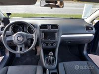 Usata VW Golf VI 102 CV (75 kW) 2010 Blu Utilitaria