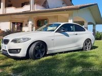 Usata BMW 218 Sport Line 2015 Bianco Coupé