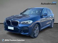 Usata BMW X3 M Sport 190 CV (139 kW) 2021 Blu SUV