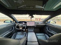 Usata Tesla Model S Plaid 14 kW (20 CV) 2021 Blu Utilitaria