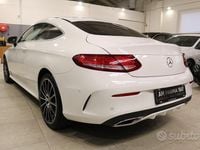 Usata Mercedes C220 Premium 170 CV (125 kW) 2018 Bianco Coupé