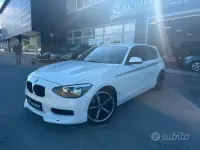Begagnad BMW 116 Sport Line 136 HK (100 kW) 2012 Vit Halvkombi
