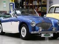Usata Austin Healey 100 110 CV (80 kW) 1955 Blu Cabrio