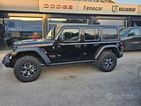 Usata Jeep Wrangler Unlimited Rubicon 288 CV (211 kW) 2019 Nero pastello SUV