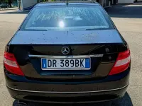 Usata Mercedes C220 Elegance 170 CV (125 kW) 2008 Nero Berlina