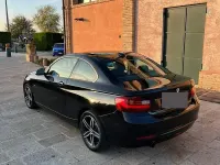Usata BMW 220 Performance 184 CV (135 kW) 2014 Nero Coupé