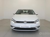 Usata VW Golf VII Highline 115 CV (84 kW) 2019 Bianco Berlina