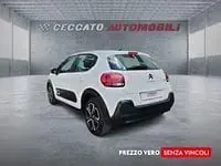 Usata Citroën C3 Feel 102 CV (75 kW) 2021 Bianco Utilitaria
