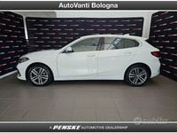 Usata BMW 118 Advantage 150 CV (110 kW) 2021 Bianco Utilitaria