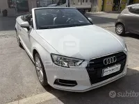 Usata Audi A3 Cabriolet Design 116 CV (85 kW) 2018 Bianco Cabrio