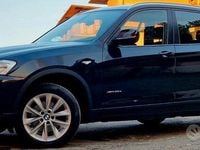 Usata BMW X3 Efficient Dynamics 184 CV (135 kW) 2012 Nero SUV