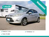 Usado Ford Fiesta 97 HP (71 kW) 2009 Cinzento Sedan