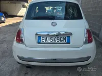 Usado Fiat 500 Lounge 75 CV (55 kW) 2010 Blanco Berlina