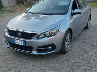 Usata Peugeot 308 131 CV (96 kW) 2020 Grigio Station wagon