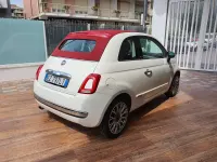 Usata Fiat 500C Lounge 69 CV (50 kW) 2015 Bianco Cabrio