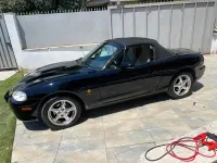 Usata Mazda MX5 110 CV (80 kW) 2003 Nero Cabrio