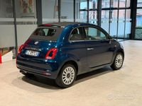 Usata Fiat 500C Lounge 69 CV (50 kW) 2019 Blu Cabrio