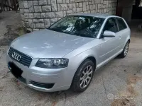 Usata Audi A3 102 CV (75 kW) 2004 Grigio Utilitaria