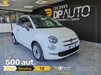 Usata Fiat 500 Lounge 69 CV (50 kW) 2016 Bianco Utilitaria