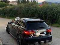 Usata Audi A3 S-Line 150 CV (110 kW) 2015 Nero Berlina