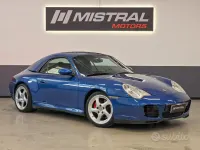 Usata Porsche 911 Carrera 4S Cabriolet 320 CV (235 kW) 2005 Blu Cabrio