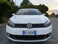 Usata VW Golf VI Highline 105 CV (77 kW) 2011 Bianco Utilitaria