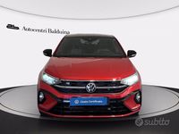 Usata VW Taigo R-line 110 CV (80 kW) 2023 Rosso met tetto nero SUV