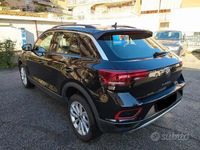 Usata VW T-Roc Advance 116 CV (85 kW) 2022 Nero SUV