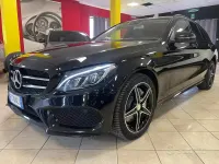 Usata Mercedes C250 Premium 204 CV (150 kW) 2017 Nero Station wagon