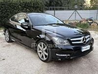 Usata Mercedes C220 Avantgarde 170 CV (125 kW) 2013 Nero Coupé