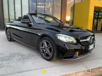 Usata Mercedes C220 Premium Plus 194 CV (142 kW) 2021 Nero Cabrio