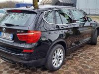 Usata BMW X3 190 CV (139 kW) 2014 Nero SUV