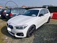Usata BMW 120 M Sport 190 CV (139 kW) 2016 Bianco Utilitaria