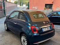 Usata Fiat 500 2018 Blu Cabrio