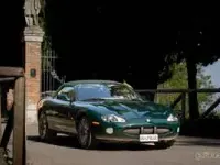 Usata Jaguar XKR 396 CV (291 kW) 2004 Verde Cabrio