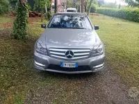 Usata Mercedes C200 136 CV (100 kW) 2012 Grigio Berlina
