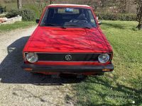 Usata VW Golf Cabriolet 1981 Rosso Cabrio