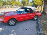 Usata Alfa Romeo 2000 1970 Rosso Cabrio