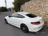 Usata Mercedes C200 Premium Plus 184 CV (135 kW) 2019 Bianco Coupé