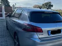 Usata Peugeot 308 GT-line 131 CV (96 kW) 2019 Grigio Berlina