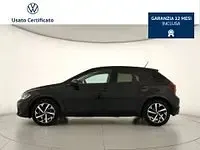 Usata VW Polo Life 95 CV (69 kW) 2023 Nero Utilitaria