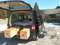 Usata VW T5 Highline 174 CV (127 kW) 2008 Nero Furgone